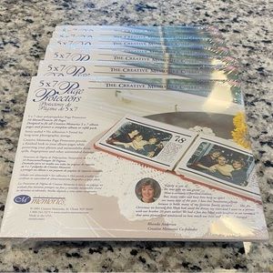 Creative Memories 5x7 Page Protectors NIP & from SFH